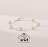 Ariel Freshwater Pearl Bracelet with Starry Sky Design, Light Luxury Jewelry, Holiday Gift for Women