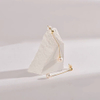 Ariel Freshwater pearl earrings white round light luxury elegant earrings for women