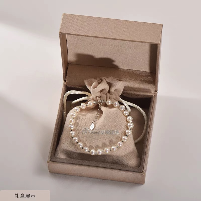 Ariel Freshwater Pearl 925 Silver 5-6mm Versatile Handmade Jewelry Gift for Girlfriend