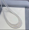 Ariel Gradient Smile Baby Freshwater Pearl Necklace Aurora 925 Pure Silver High Grade, Small And Medium Luxury