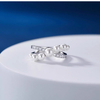 Ariel S925 Silver Freshwater Pearl Ring Female Adjustable Open Ring Jewelry Festival Gift Versatile Handmade