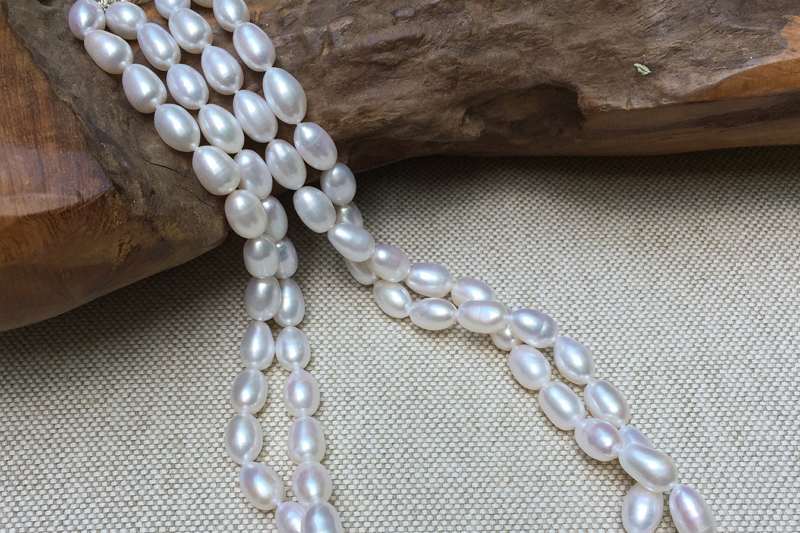 oval pearl necklace