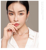 Ariel Freshwater Pearl Earrings 3-6mm Round Xiaomi Bead Earrings for Autumn And Winter Versatile Jewelry Gifts for Best Friends