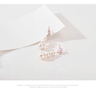 Ariel 925 Silver Freshwater Earrings 5-8mm White Round Minimalist Commuting Pearl Earrings for Women