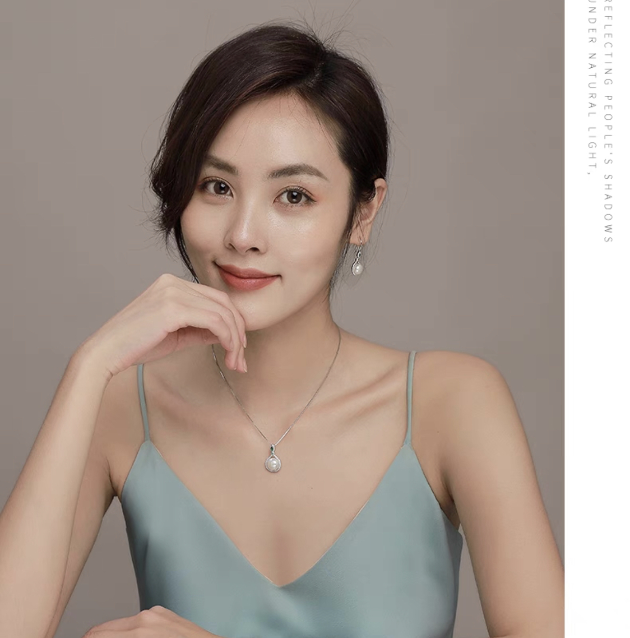Ariel Pearl Earrings 8-9mm Freshwater Pearl Earrings Bright Mantou Pearl Elegant Jewelry