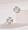 Ariel S925 Silver Freshwater Pearl Earrings 8-9mm High-end Pearl Earrings for Women