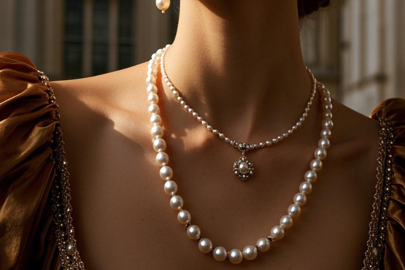 Baroque pearl jewelry for women1